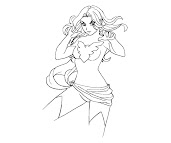 #1 Jean Grey Coloring Page