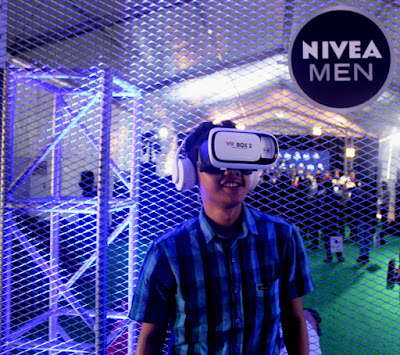 Virtual Reality Booth dalam Festival Sepak Bola NIVEA MEN