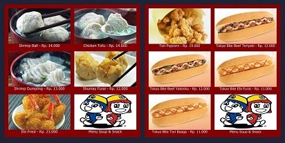 Hokben Delivery Menu dan Harga 