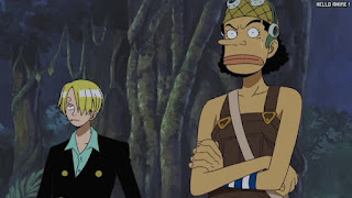 ワンピース アニメ 150話 ウソップ サンジ | ONE PIECE Episode 150