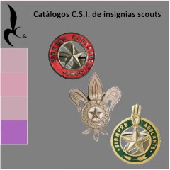 catálogo de insignias de Exploradores de España por Coleccionistas Scouts Independientes