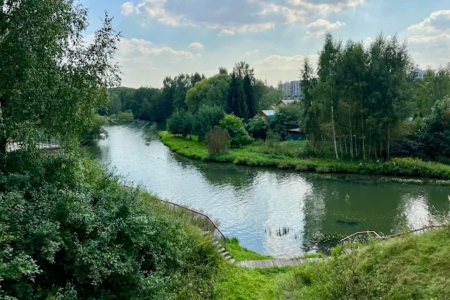 Химки, квартал Яковлево, парк «Яковлево», река Клязьма