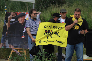 Homenaje a Periko Solabarría en el puente de Rontegi