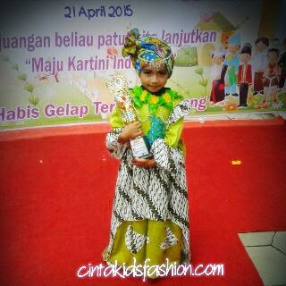 Model Terbaru Baju  Muslim  Batik Anak Juara CintaKidsFashion