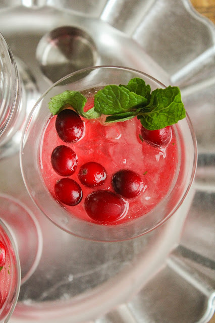 Cranberry Mojito | The Chef Next Door