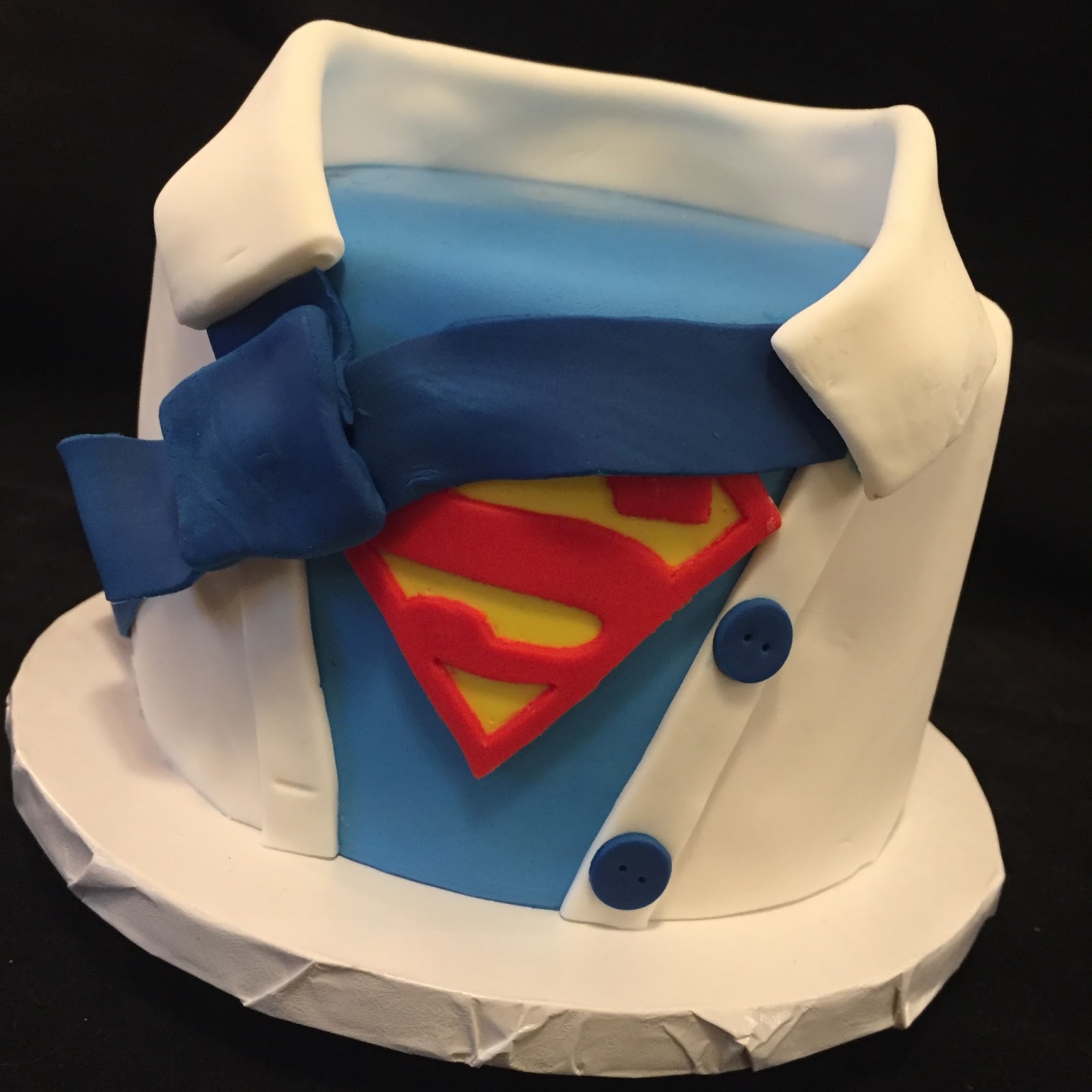 Superman Wedding Cake