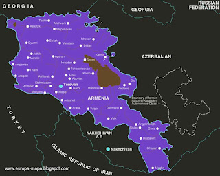 Mapa de Armenia Ciudad