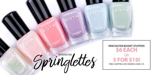 ZOYA MINI SPRINGLETTES ARE HERE!