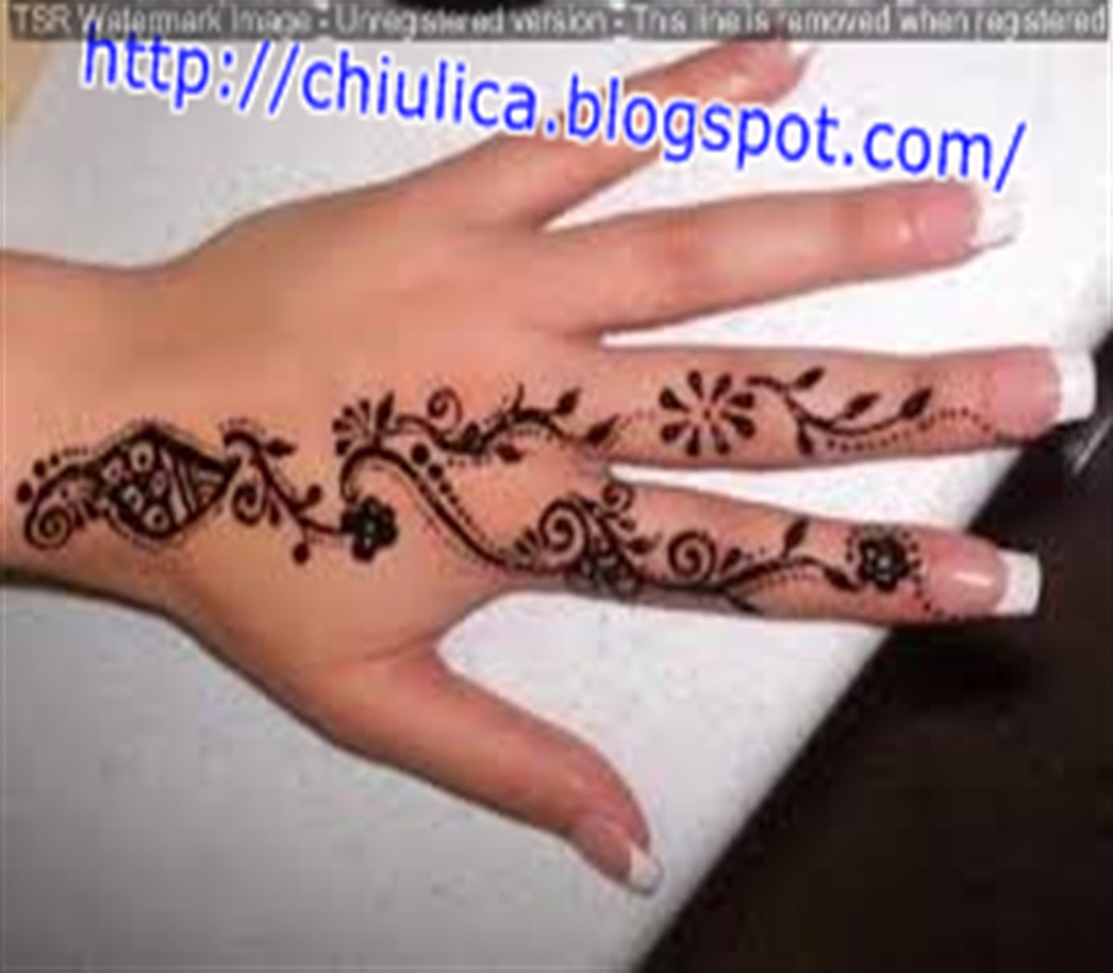 Henna Simple Untuk Kaki  makedes.com