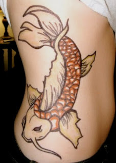 Amazing Art of Side Body Japanese Tattoo Ideas With Koi Fish Tattoo Designs With Image Side Body Japanese Koi Fish Tattoos For Female Tattoo Gallery 7