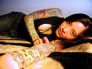 Tattoo girl sexy cool