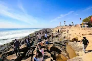 wsl qs marruecos  2023 Taghazout rip curl search Crowd and Line up at Anchor Point9008QSTaghazout20Masurel