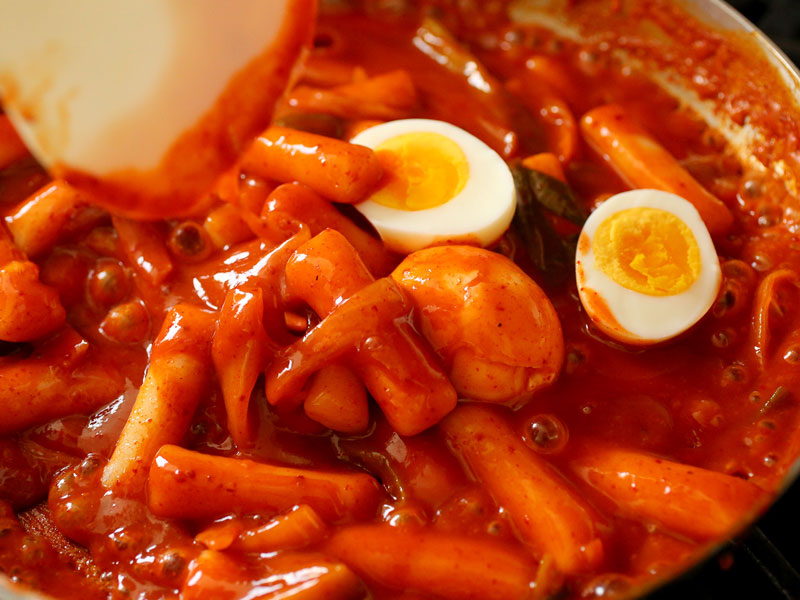 Bánh gạo tteokbokki Hàn Quốc