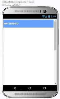 tutorial appybuilder membuat select menu-wayterinfo
