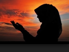 siluet wanita jilbab