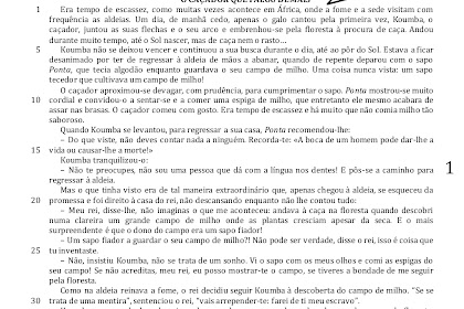 OFICINA DE ESCRITA - TERMINAR UMA HISTÓRIA.