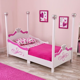 dormitorio rosa para niña