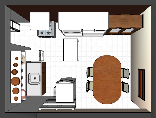 Projeto de Interiores da minha nova cozinha