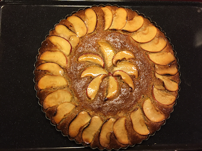 Gluten free, lactose free Apple Tart