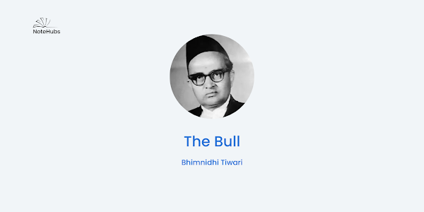 The Bull Exercise Summary and Question Answers by Bhimnidhi Tiwari