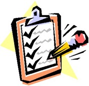 checklist clipart