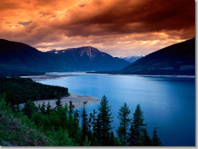 Upper Arrow Lake, British Columbia.