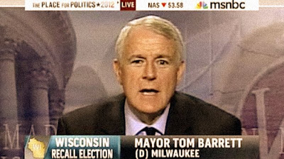 Milwaukee Mayor Tom Barret wins the recall primary