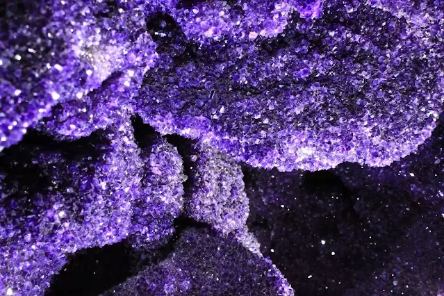 Inside The Largest amethyst geode