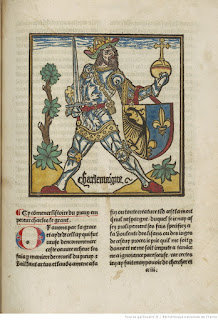 Fólio 459r: Charlemagne.