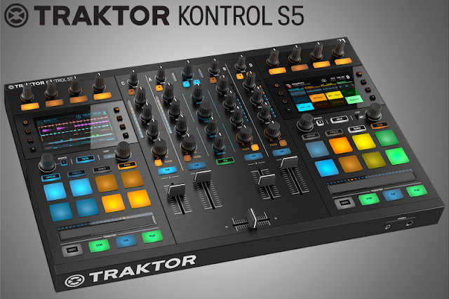 Tool DJ terbaru NI Traktor Kontrol S5, keren