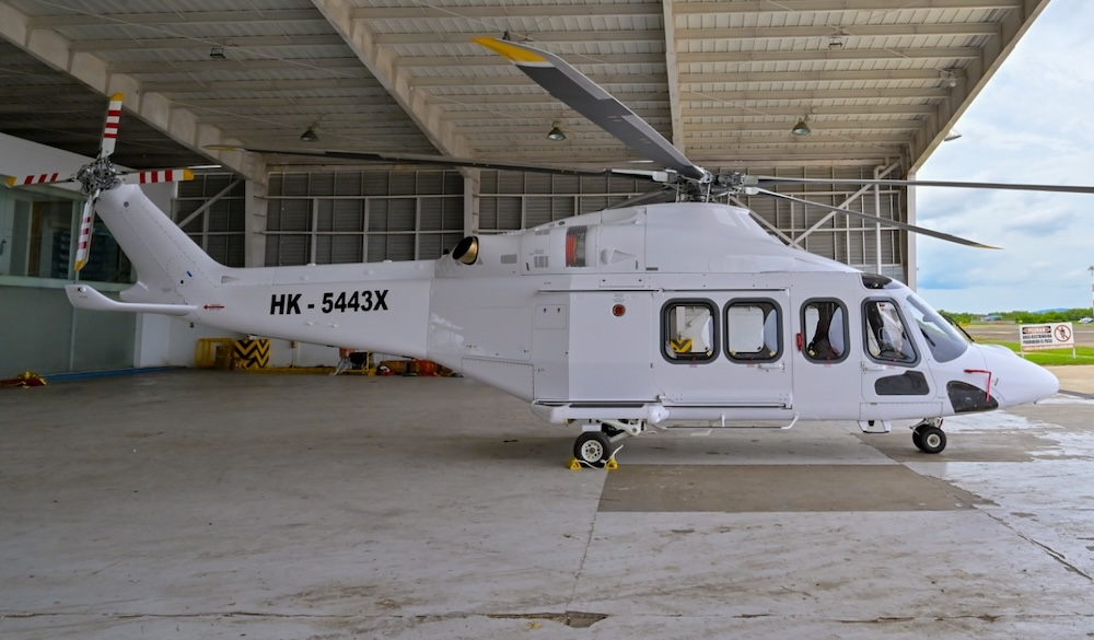 Helistar incorpora un nuevo helicóptero Leonardo AW139