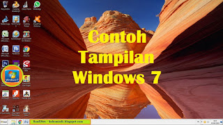 instal sistem operasi windows 7 Komputer PC
