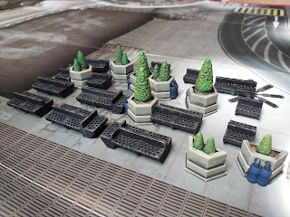 3D printed scenery for Mega-City One