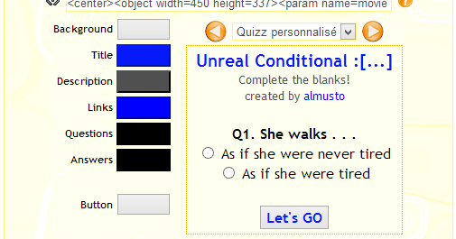 Unreal Conditional :Conjunction 