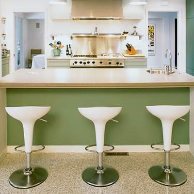 Chair  Kitchen on Styling Home  Style Up Your Kitchen With Sleek Bar Stools
