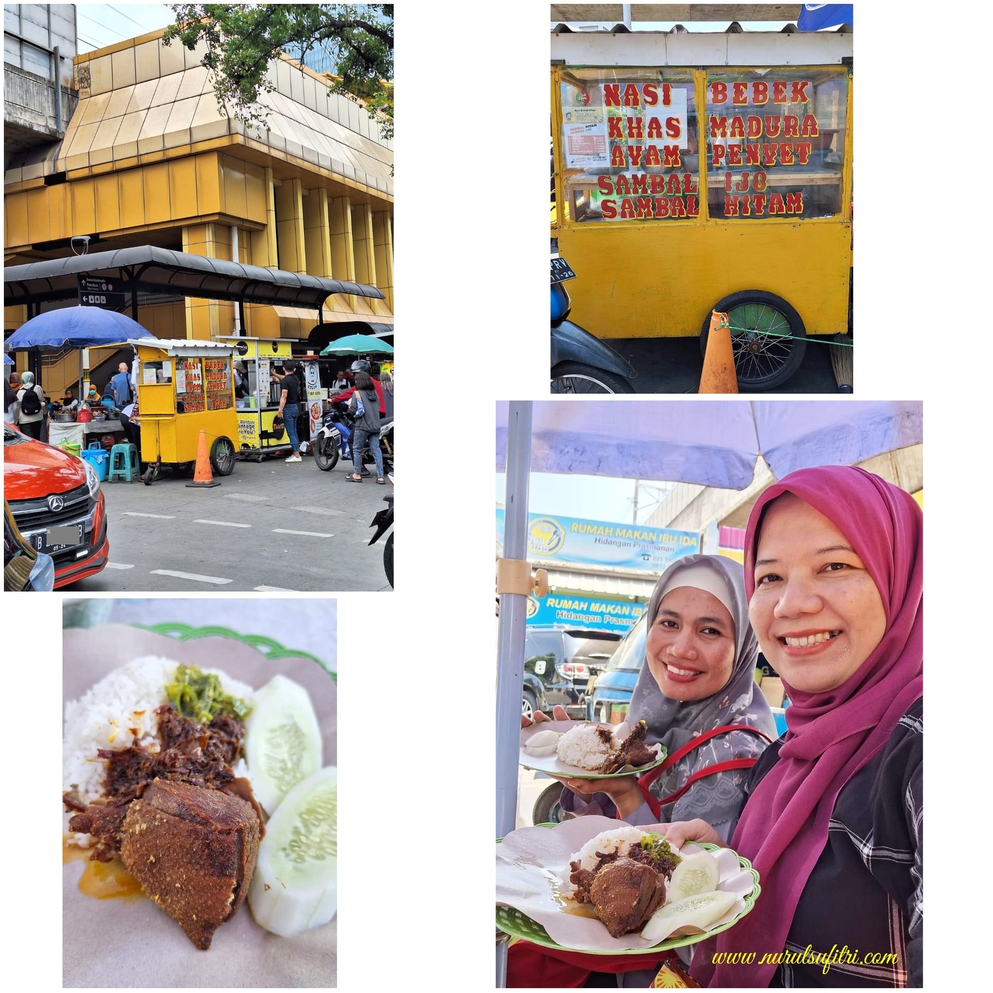 Wisata Kuliner Jajanan Kaki Lima di Sekitar Stasiun Gondangdia Jakarta Pusat