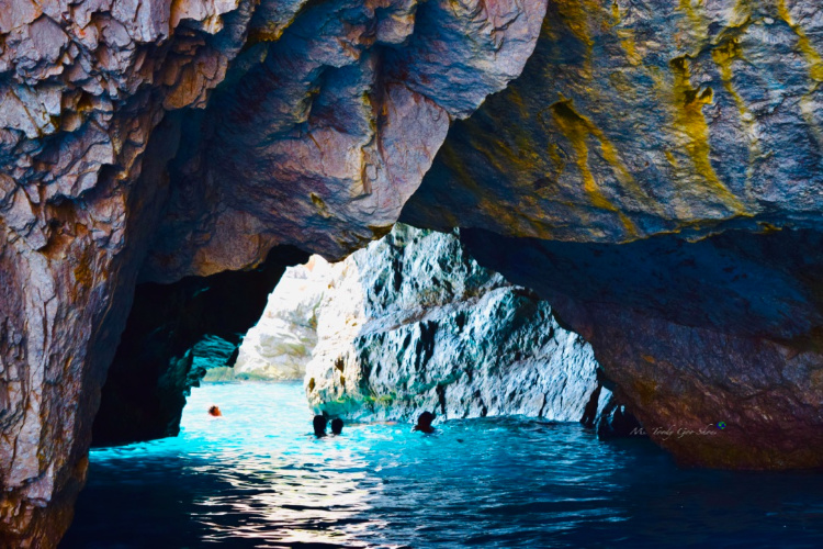 The Blue Grotto is one of the top attractions in Capri, Italy | Ms. Toody Goo Shoes