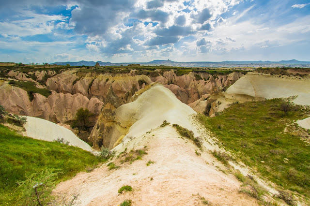 Kizilgukur seyir tepesi-Red/rose valley-Punto panoramico-Cappadocia