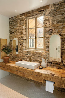Bathroom Decorating Ideas with Stone