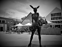 Hobart Public Art | Gillie & Marc Sculpture at Salamanca Square'