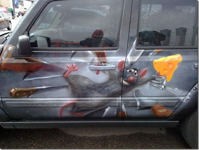 interesting car painting