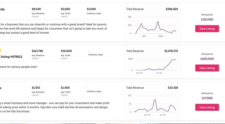 Buy an existing eCommerce business