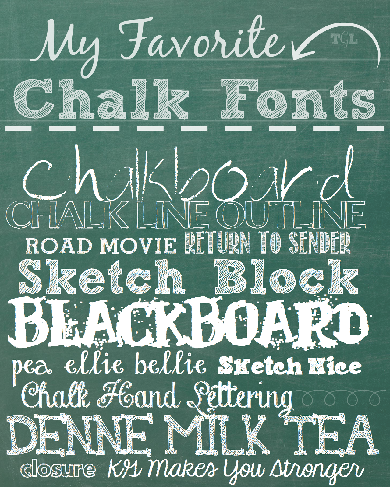 chalkfonts