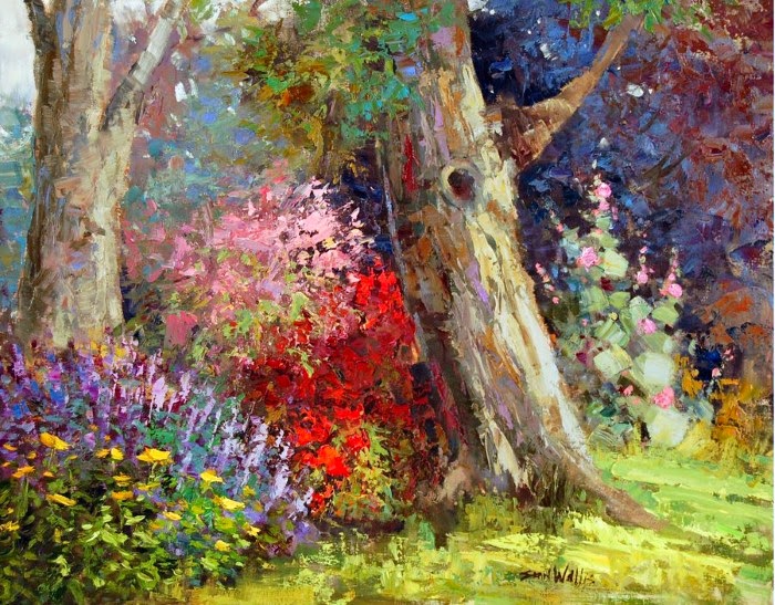 Художник-импрессионист. Sean Wallis