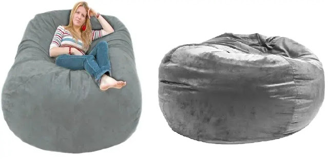 6- Cozy Sack Large Bean Bag Chair