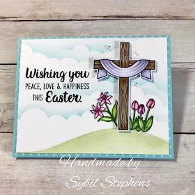 Sunny Studio Stamps: Easter Wishes Customer Card Share by Sybil Stephens