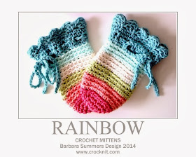 crochet patterns, how to crochet, mittens, baby,