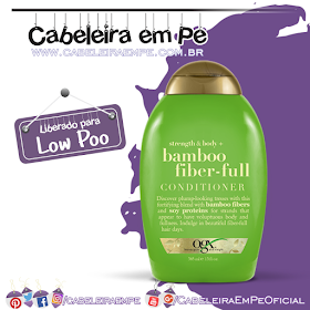 Condicionador Força e Corpo + Bamboo Fiber - OGX (Low Poo)