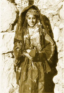 امرأة فلسطينية من مدينة غزة