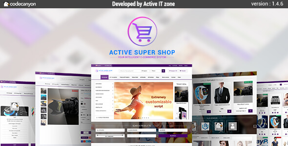 Free Download Active Super Shop Multi-vendor CMS v1.4.6  Premium E-Commerce PHP Script Codecanyon